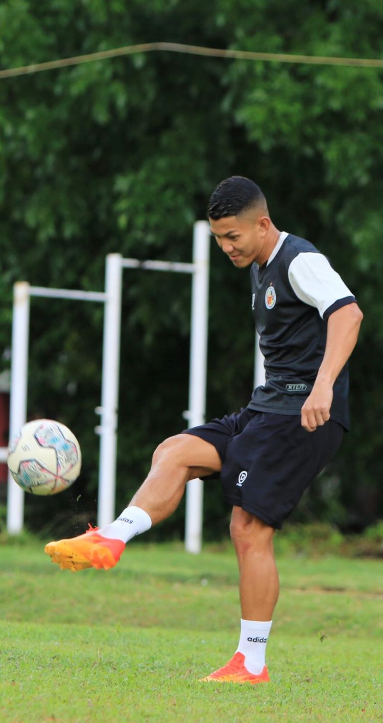 Andika Kurniawan saat Berlatih di Indarung Sumbar/Dok.Andika-SPFC