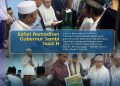 Gubernur Al Haris saat Safari Ramadhan di Masjid Bahar Utara, Foto/Kolase : Hori Apriansyah