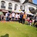 Gubernur Al Haris Melakukan Stroke (pukulan) Gateball